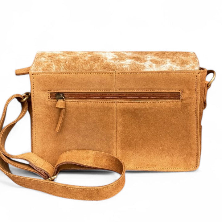 The Slinger | Outlaw Cowhide Suede Western Crossbody