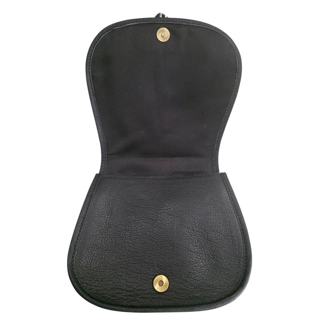 The Saddled Buckle | Western Tooled Leather Cowhide Buckle Crossbody