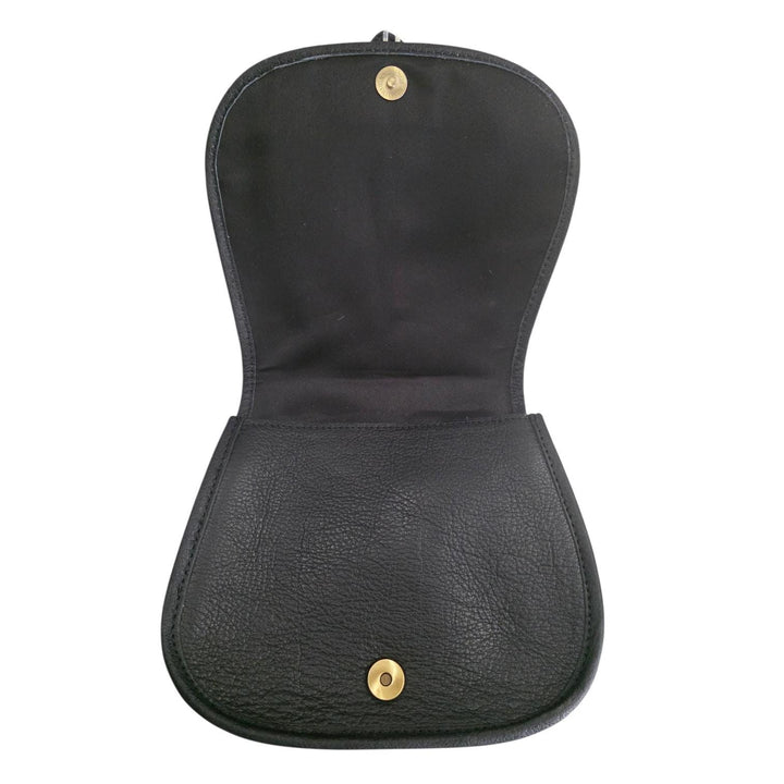 The Saddled Buckle | Western Tooled Leather Cowhide Buckle Crossbody