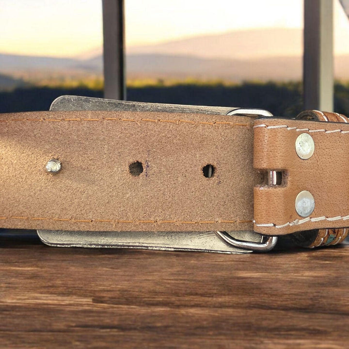 The Thunderbird Hand-tooled Belt