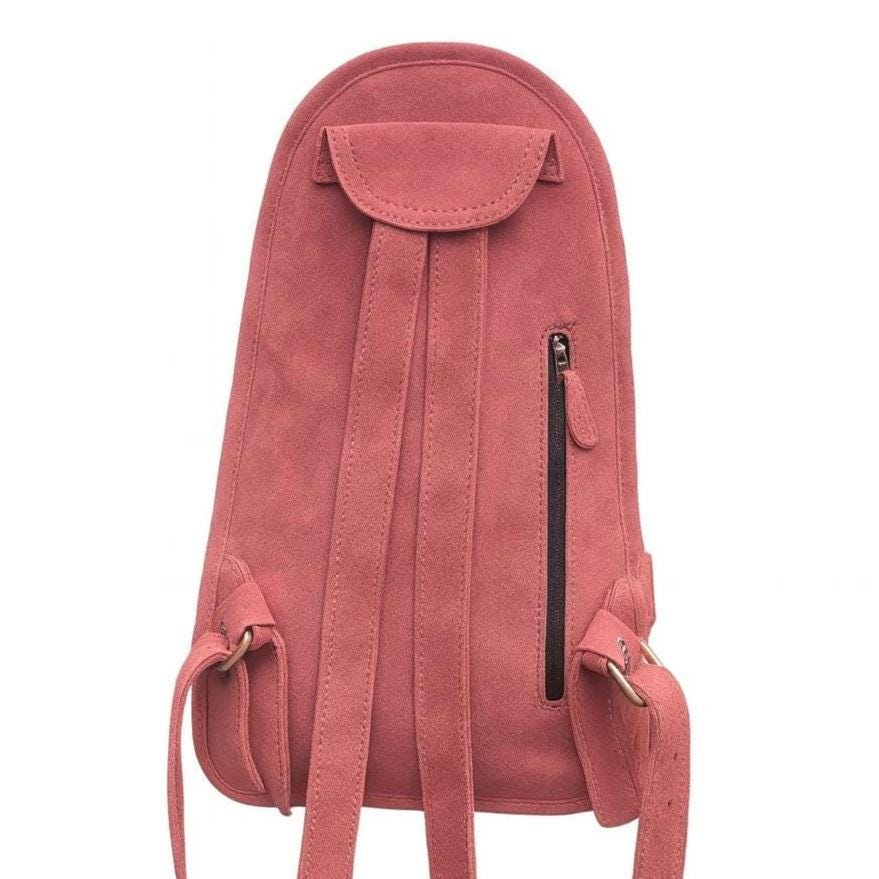 The Rio | Pink Western Convertible Backpack Fringe Bag