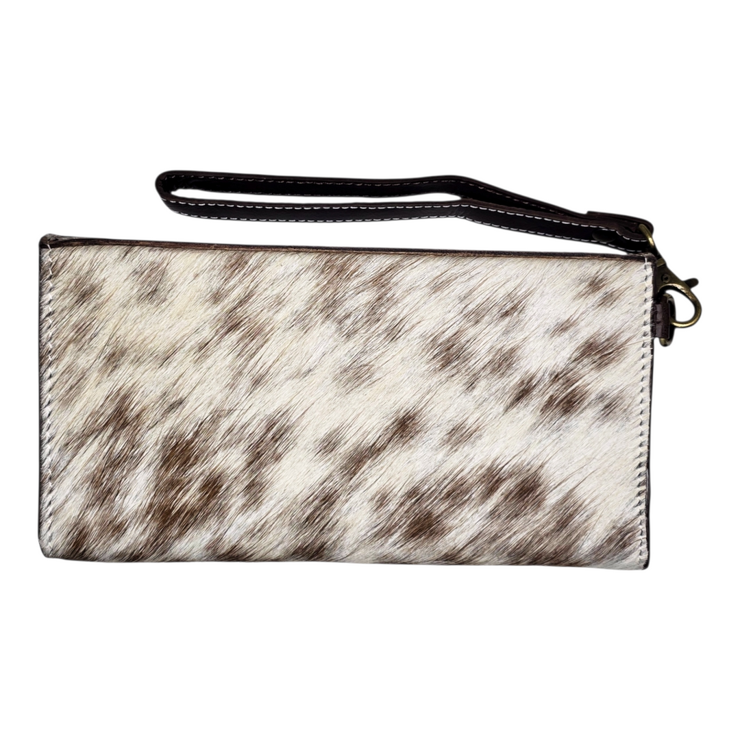 The Tessa | Western Hand Tooled Leather Wristlet Wallet
