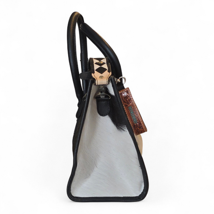 The Raven | Cowhide Western Leather Handbag Set
