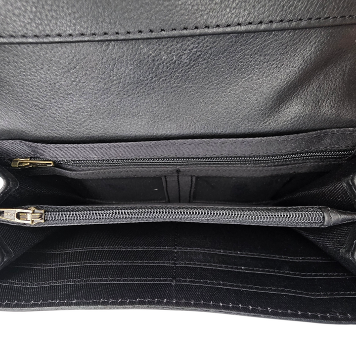 The Highland | Hand Tooled and Painted Clutch
