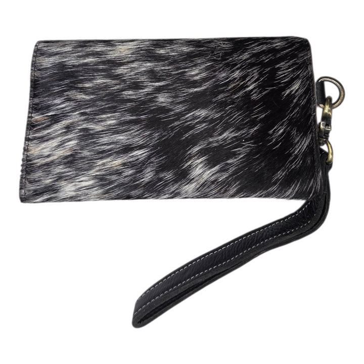The Summit | Western Leather Cowhide Tote and Wallet Set