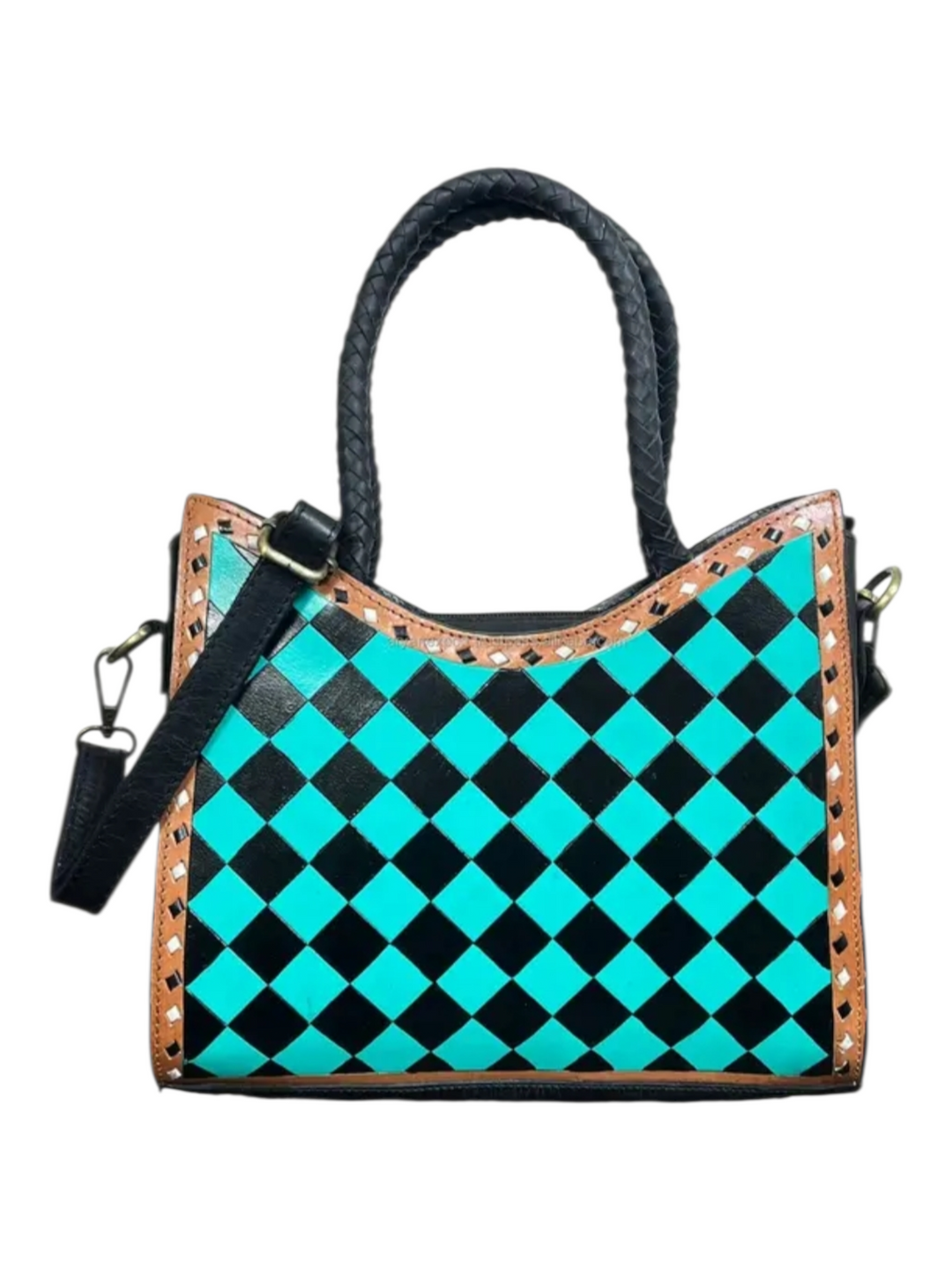 The Alyssa Tote & Wallet Set | Hand-Tooled Western Leather Boutique Bundle