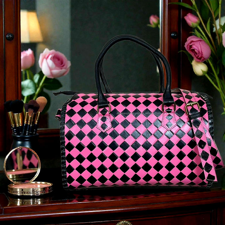The Harlow | Genuine Leather Diamond Speedy Bag