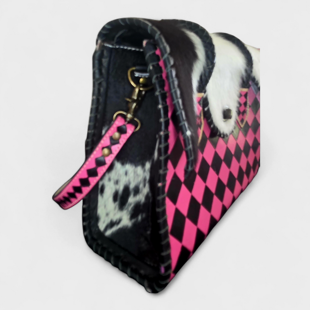 The Rebel | Western Cowhide Leather Tote Bag