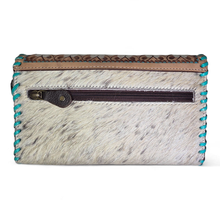 The Prairie | Western Leather Cowhide Crossbody Wallet