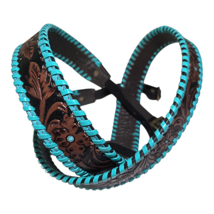 The Nomad Camera Strap | Hand-Tooled Western Leather Photographer Strap