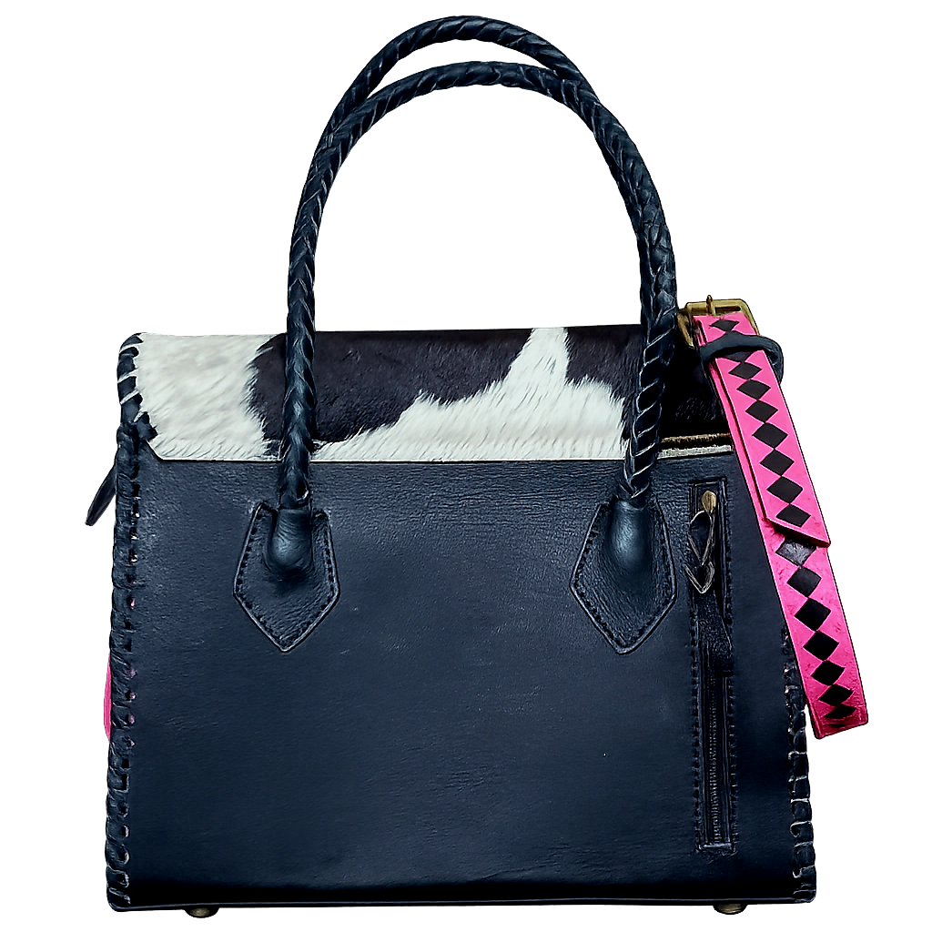 The Rebel | Western Cowhide Leather Tote Bag