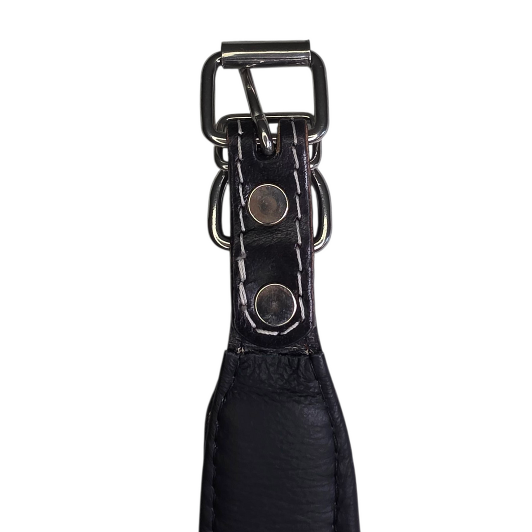 The Midnight Bloom | Western Tooled Leather Dog Collar & Leash Set