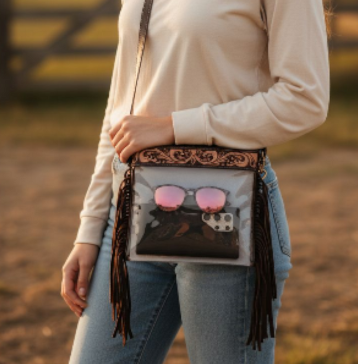 The Jolene | Western Clear Concert Stadium Bag