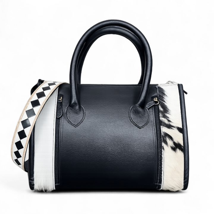 The Raven | Cowhide Western Leather Handbag Set