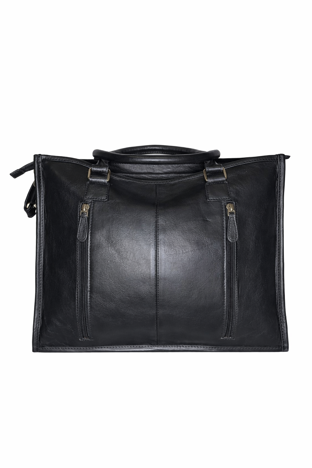 The Summit | Western Leather Cowhide Tote and Wallet Set